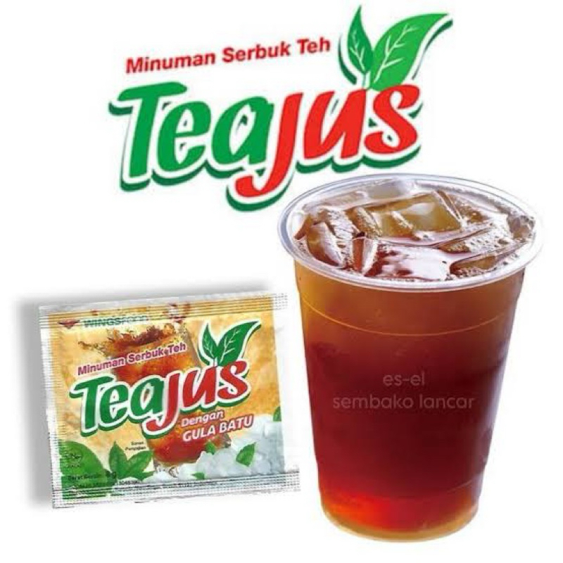 

minuman serbuk teajus gula batu