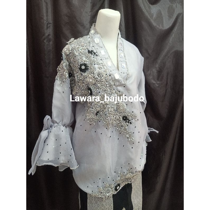 (Lawara_baju bodo) Ready baju bodo modern full Payet (HANYA atasan)
