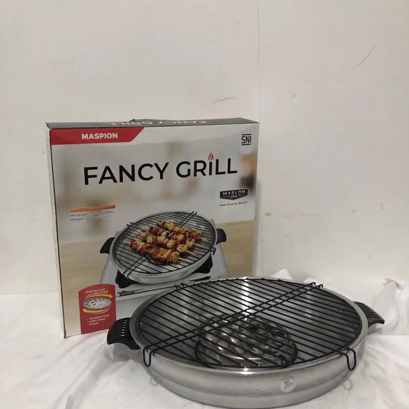Alat Pemanggang Serbaguna Maspion Fancy Grill 33 cm