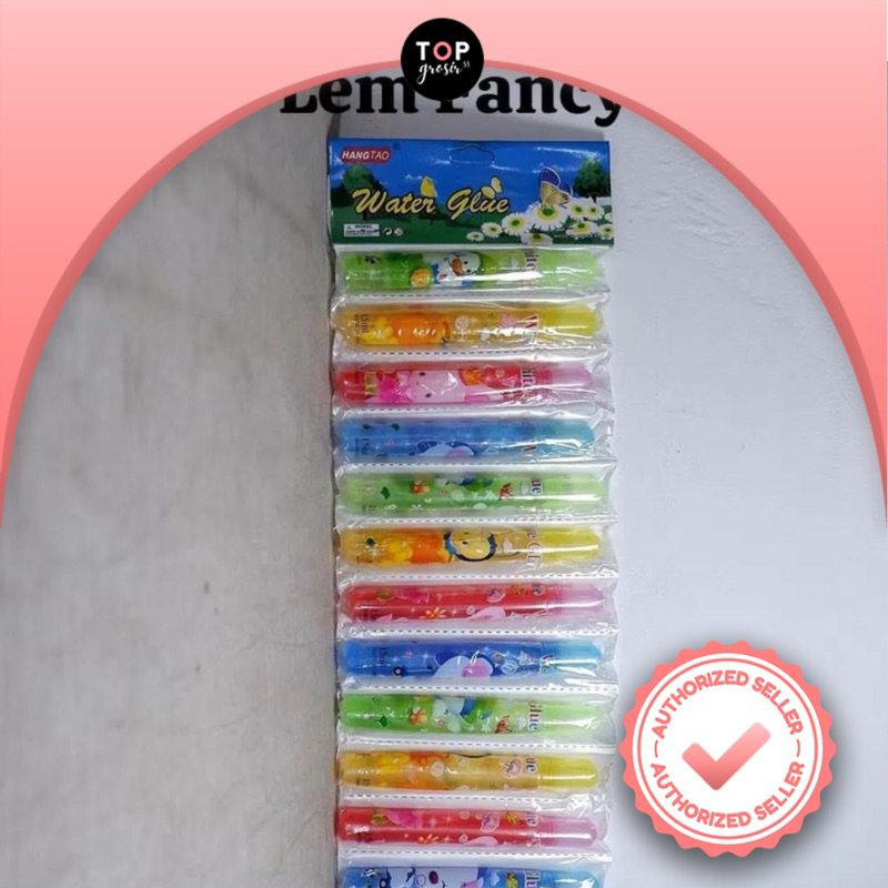 

(12 pcs) LEM KERTAS FANCY