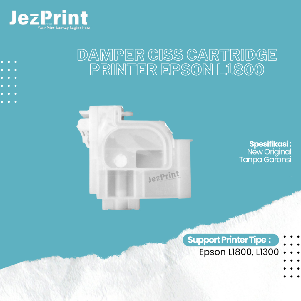 Damper Ecosolvent L1800 L800 DTF DTG Ciss L1800 Printer Epson L1800 Dampe Ciss L1800 New
