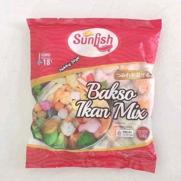 

Bakso Ikan MIX SUNFISH ± 500 gr.