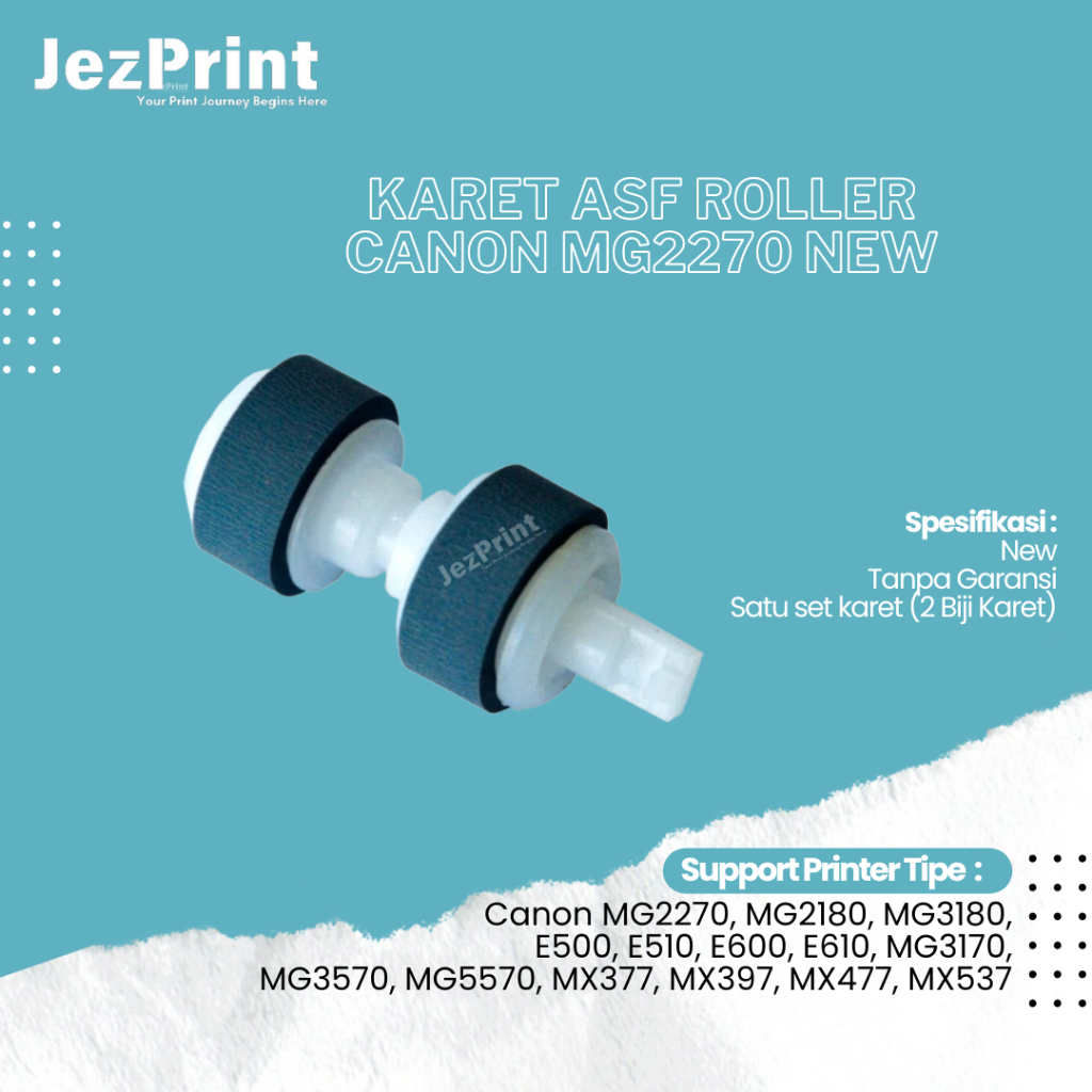 Karet ASF Roller Canon E410 E460 mg2570 Karet Penarik Kertas E460 mg2570 E460 mg2570 MG2270 New
