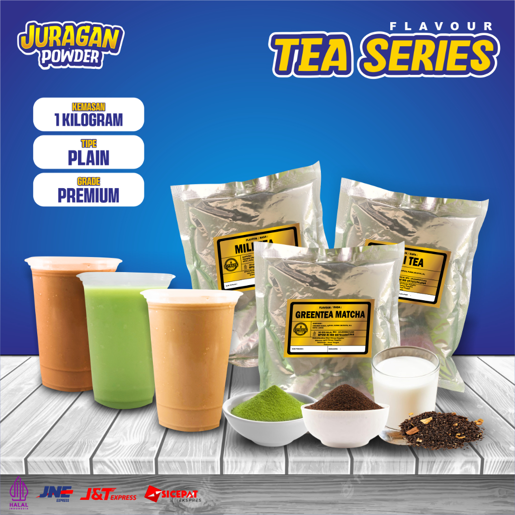 

BUBUK MINUMAN PREMIUM ANEKA RASA TEH TEA SERIES / SERBUK MINUMAN ANEKA RASA TEH TEA SERIES / BUBUK INSTAN ANEKA RASA TEH TEA SERIES / SERBUK INSTAN ANEKA RASA TEH TEA SERIES / BUBUK MINUMAN KEKINIAN ANEKA RASA TEH TEA SERIES