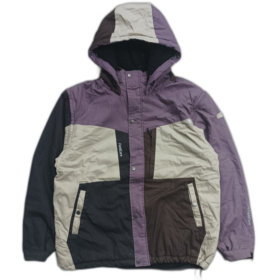 jacket fieldcore colourblock outdoor casual jaket gorpcore size besar