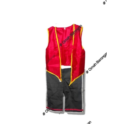 Baju Bujang Ganong Komplit Setelan Paket Set Ganong Rompi Dan Celana