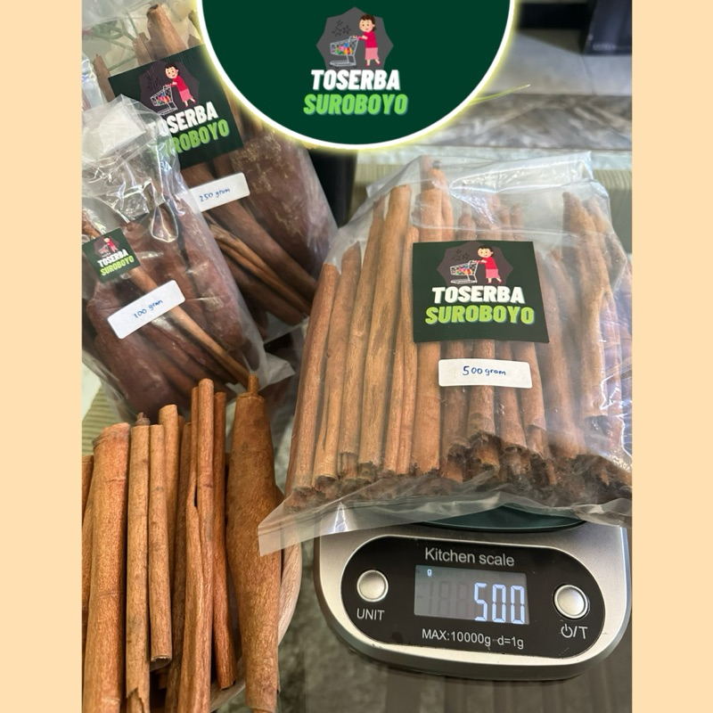 

Kayu Manis Cinnamon Stick Premium Grade Super 500 / 1000 Gram