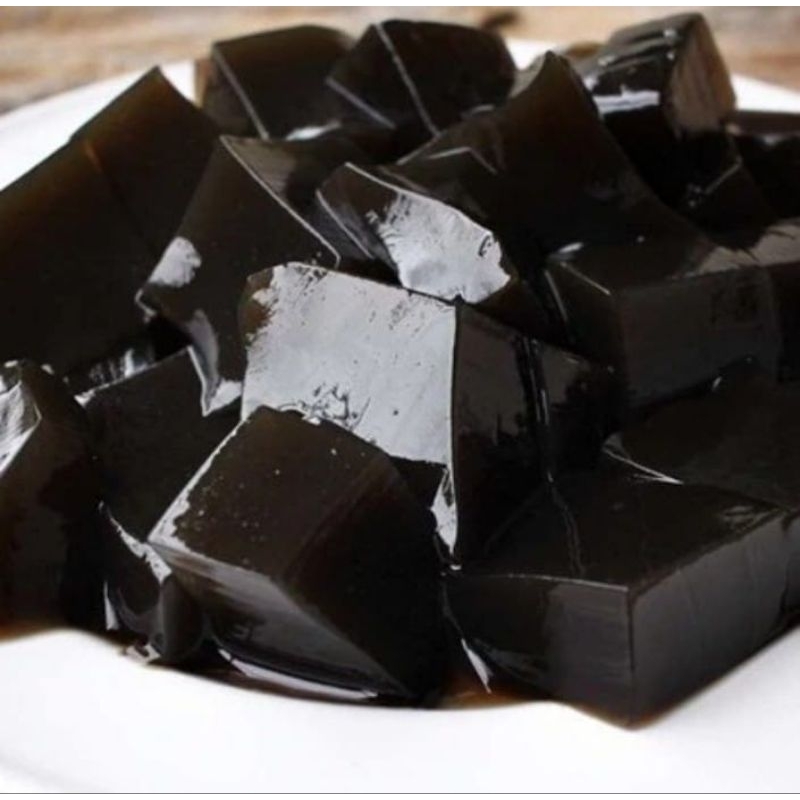 

BUBUK CINCAU 1KG/1000GRAM/CINCAU HITAM/BUBUK CINCAU HITAM