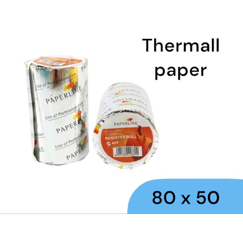 

Kertas kasir Thermall paper struk 80 x 50 PAPERLINE
