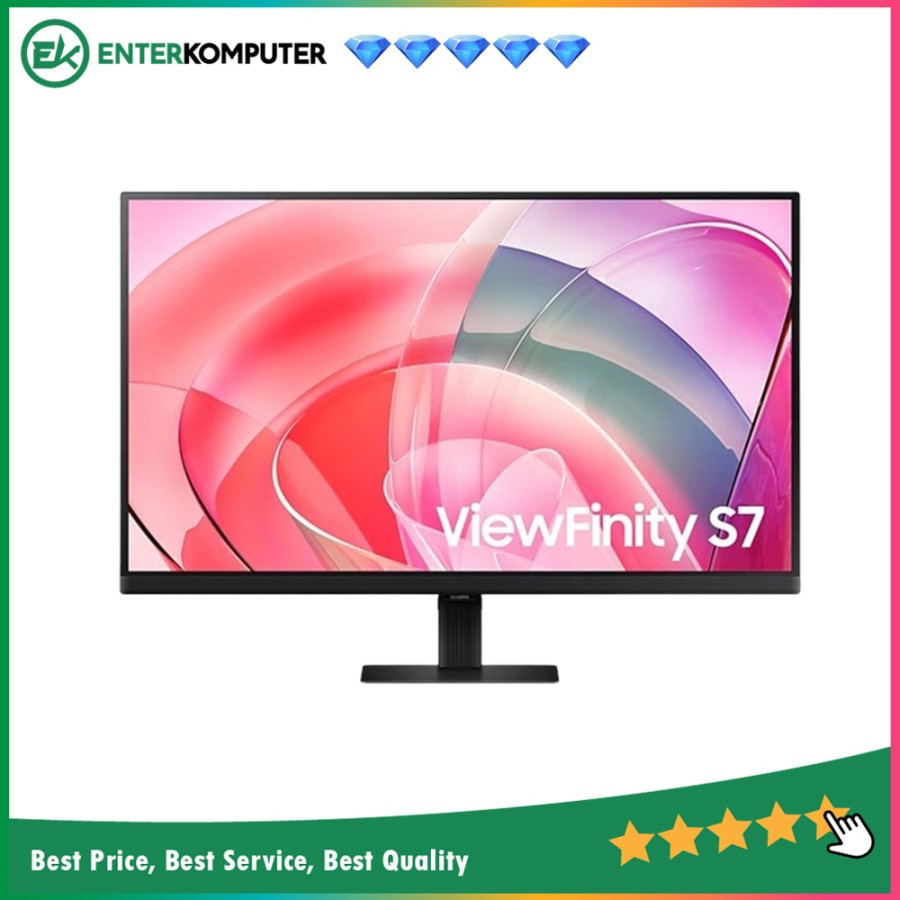 Samsung ViewFinity S7 S27D700 27" 4K UHD IPS HDR10 Monitor 27 inch