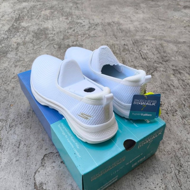 Skechers Go Walk 7 white blue