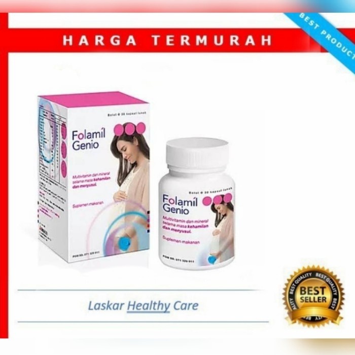 Folamil Genio 30 Kapsul Lunak
