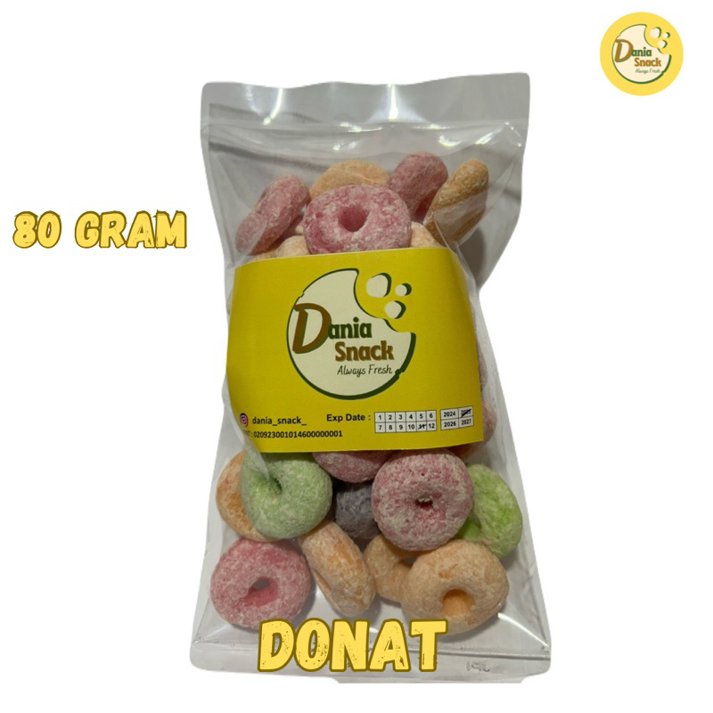 

SNACK/CEMILAN DONAT KERING (Manis)