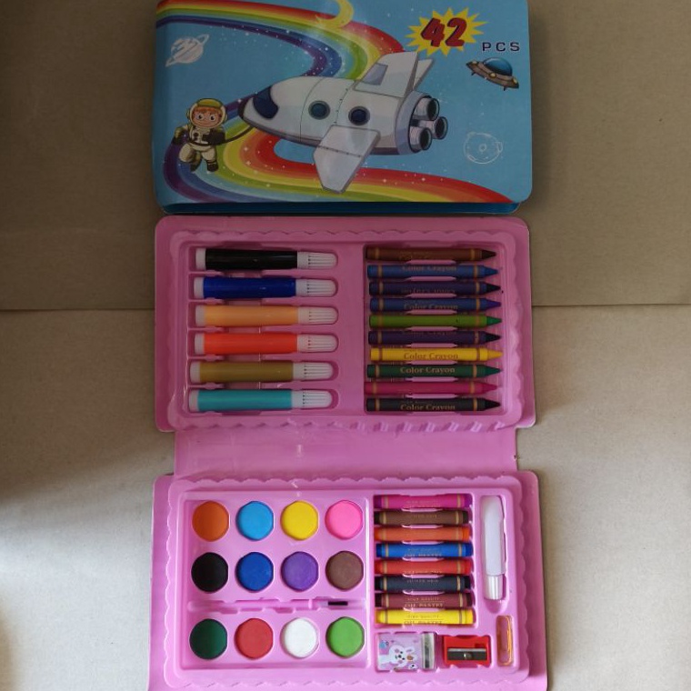 

Sedang Trend Alat Set Mewarnai isi 42 Pcs