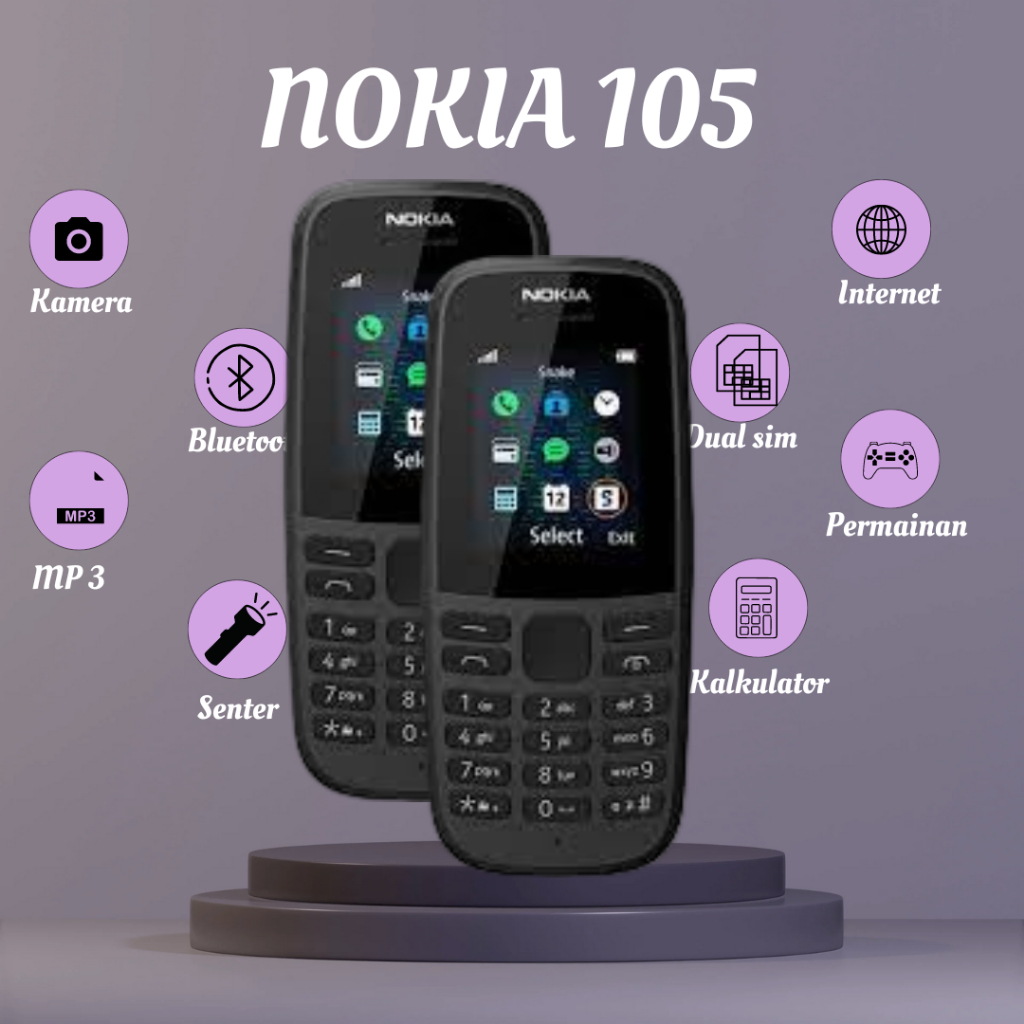 Nokia 105 Handphone Nokia Handphone Nokia Jadul  Handpone Murah Hp Nokia 105 Hp Murah Nokia 105  Ory