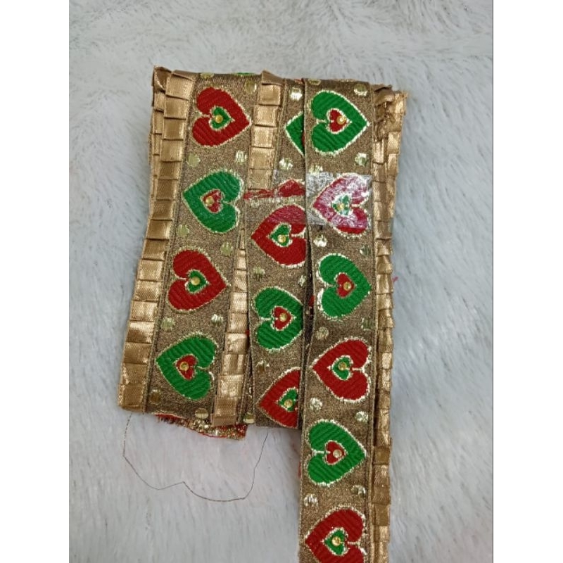 Renda bordir/renda pinggiran kebaya dres hias