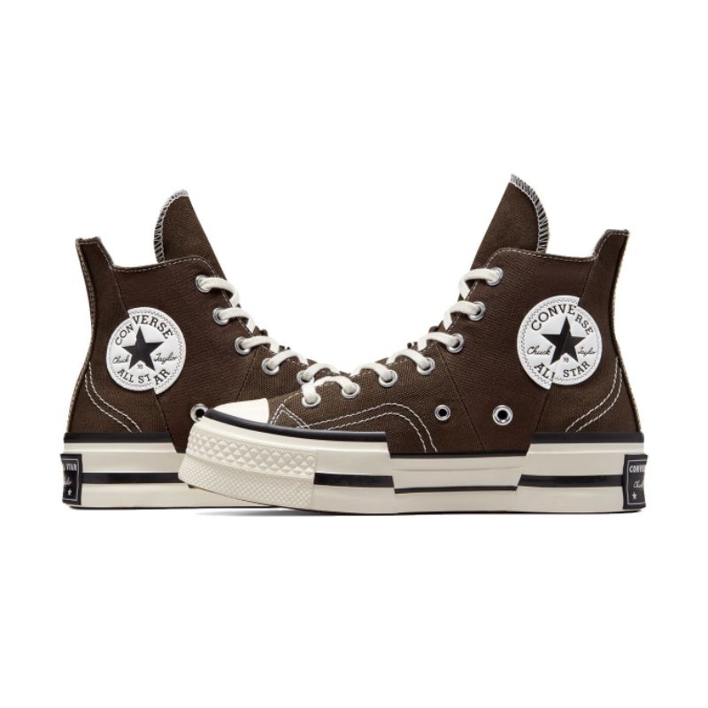 Converse Chuck 70s Plus Hi Fresh Brew Brown Egret A08095c ORIGINAL RESMI