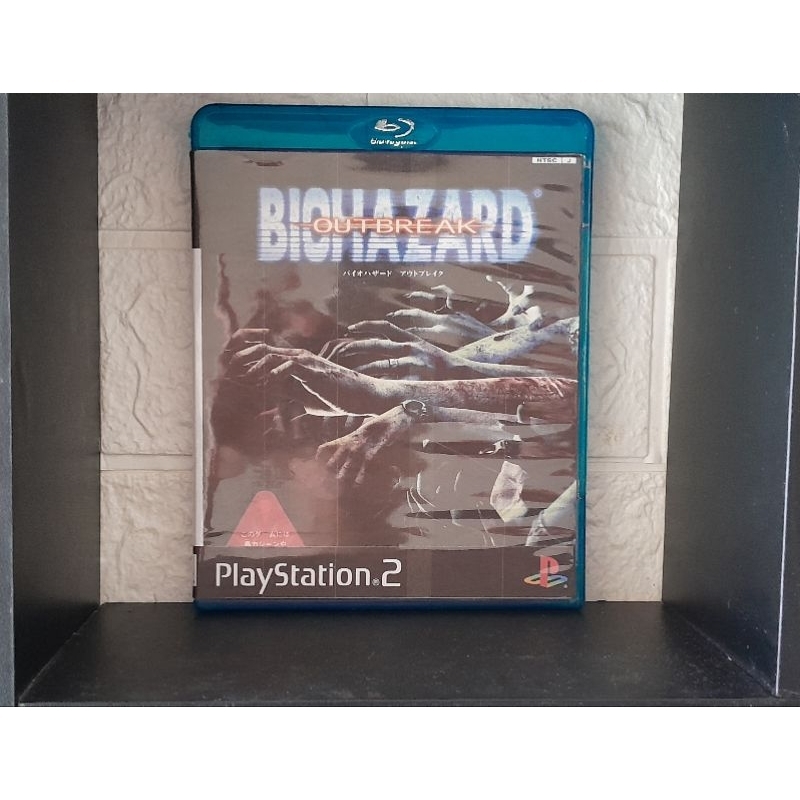 Kaset PS2 DVD PS 2 Biohazard Outbreak Resident Evil Outbreak ori