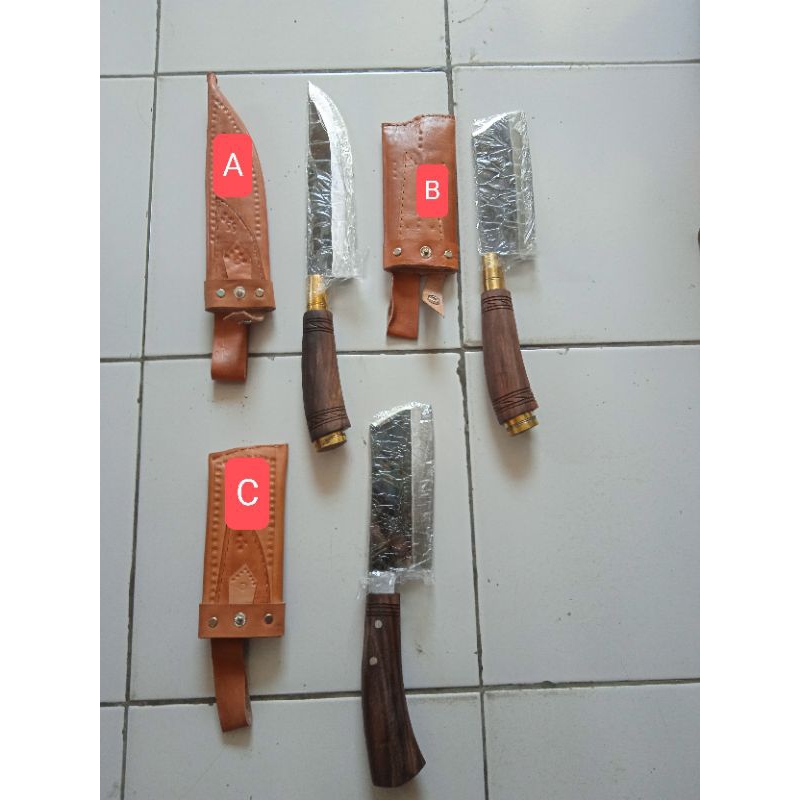 Blakas Sarung / Pisau daging / Pisau Bali