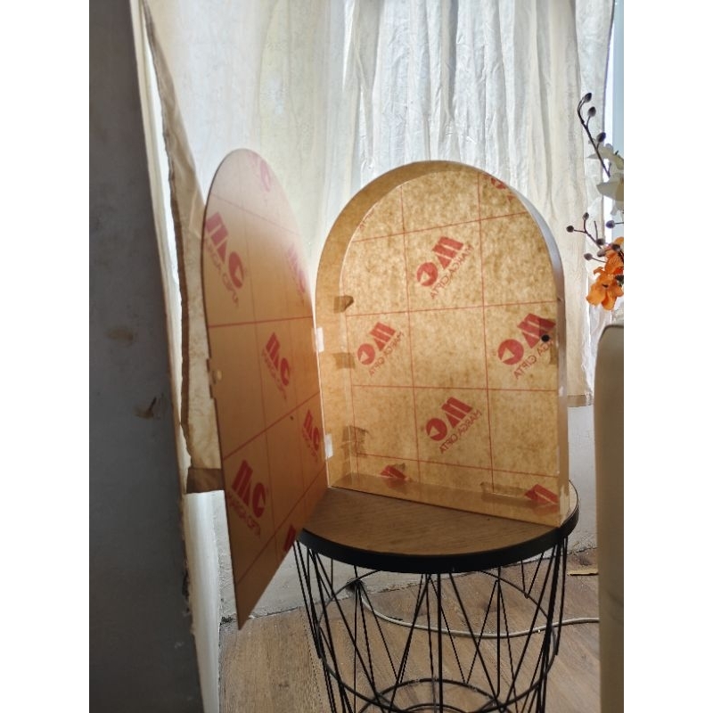 

[20x30] box kubah akrilik - kotak dome mahar