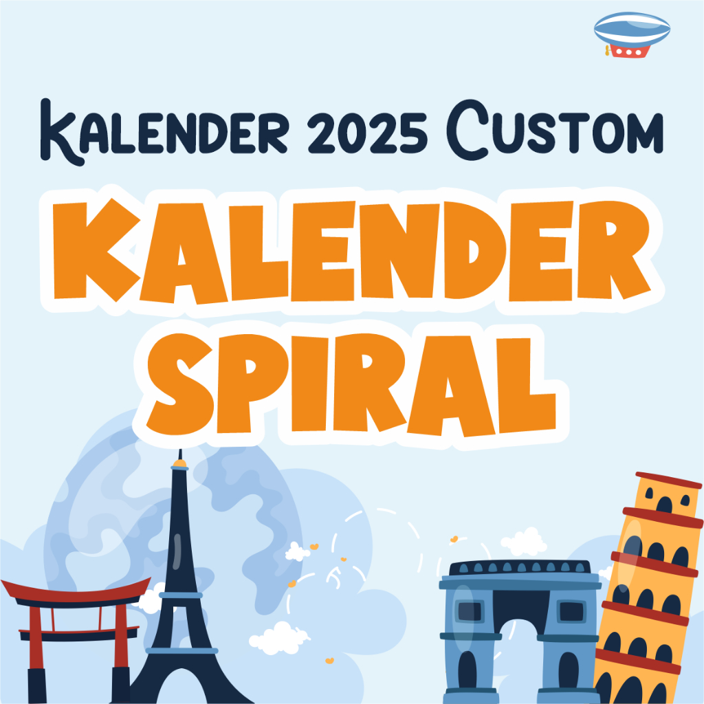

Kalender spiral Lipat Custom 2025
