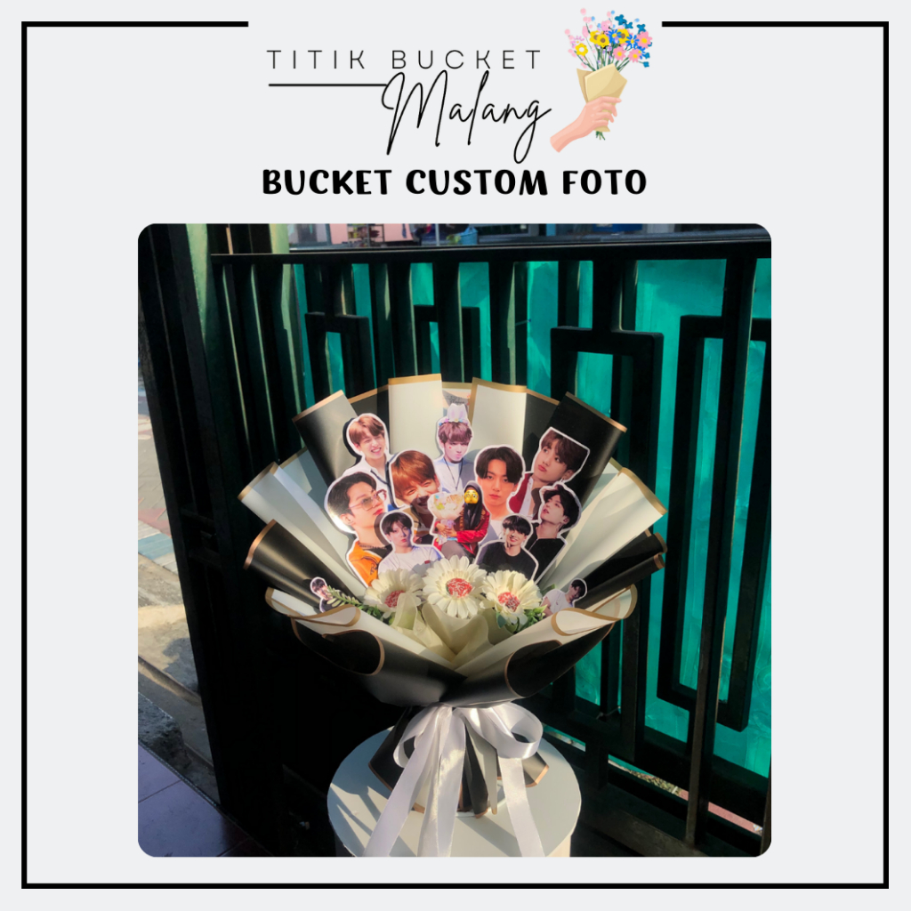 titik bucket custom | bucket foto | bucket polaroid | bucket foto kpop 