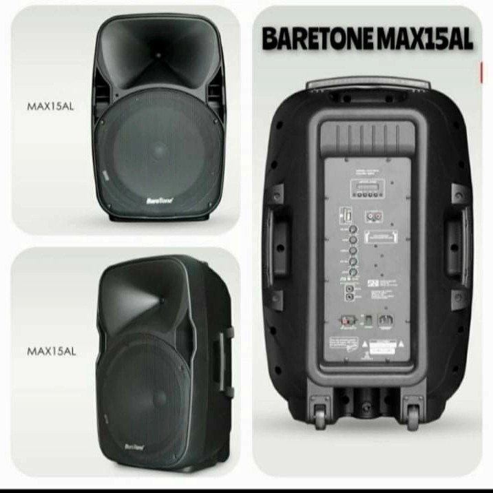 Speaker portable Baretone Max 15 AL Original /Speaker Bluetooh Bareton