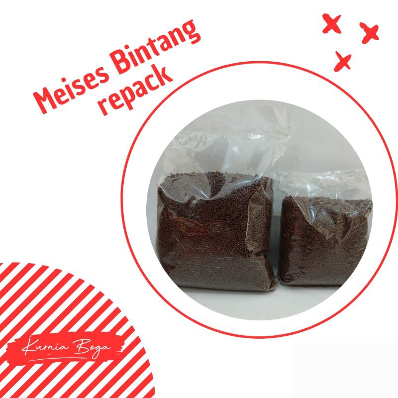

Coklat | Meises Bintang | Repack | Dark Coklat