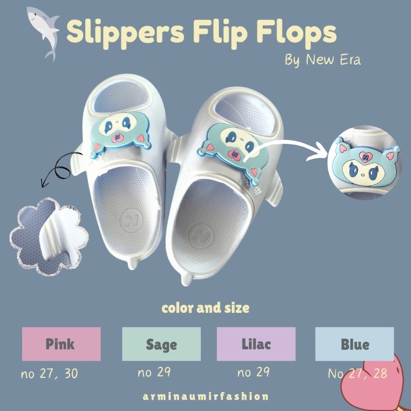 Sandal Slop Anak Korean Style By New Era