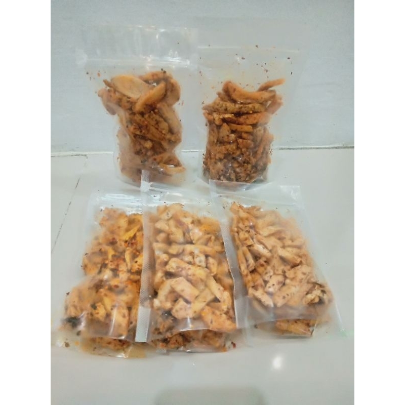 

Cemilan basreng pedas 500 gram