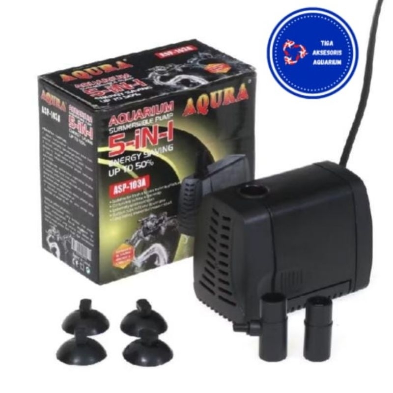 AQURA ASP 103A Pompa Aquarium Low Watt
