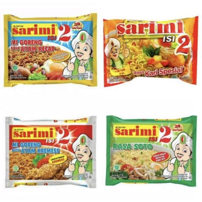 

Sarimi Isi 2 Ayam Kremes, Ayam Kecap, Soto dan Bakso