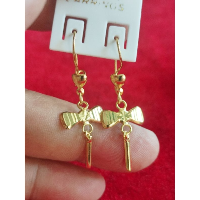 macam2 anting lapis emas model jurai, anting desy jurai, anting titanium, anting kristal, anting ana