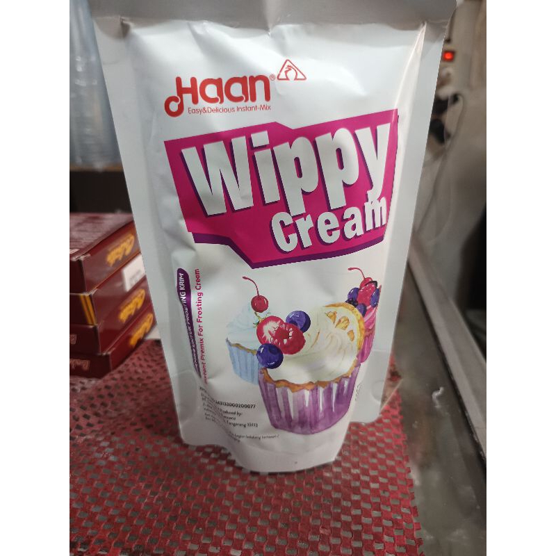 

Wippy Cream HAAN/Wippy powder bubuk Wippy original kemasan 200GR