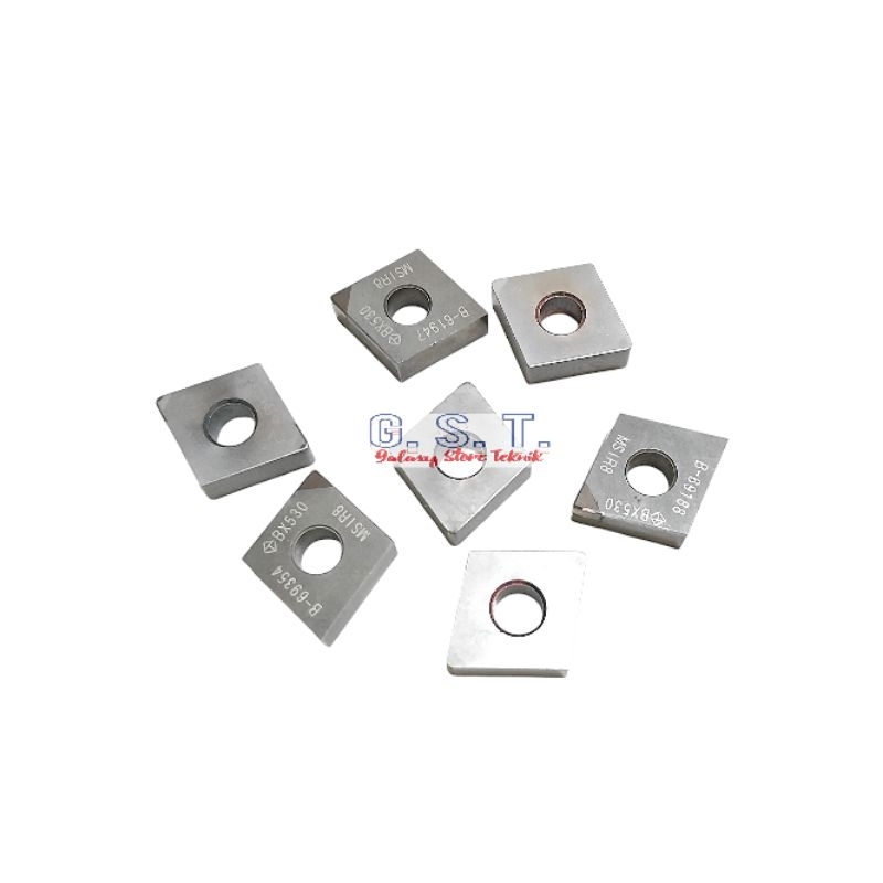 insert diamond CBN CNMG12 insert bubut mata pisau bubut cnmg 1204 cocok untuk baja harden ancuran