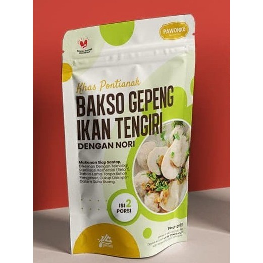 

Bakso Gepeng Ikan Tengiri Khas Pontianak Siap Santap