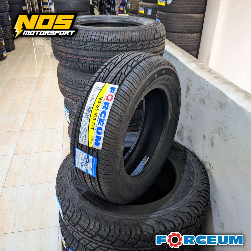 BAN MOBIL 165 65 R13 FORCEUM TRIDEKA BAN TUBLES RING 13 165/65 | NIK BARU