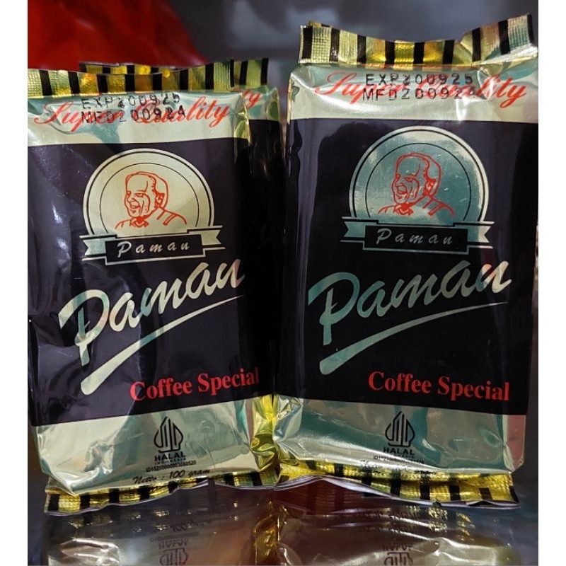 

Kopi Cap Paman Coffee Special Kopi Bubuk 5 BUNGKUS @100gr