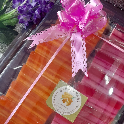 KUE NAMPAN LAMARAN/PERNIKAHAN/KUE TAMPAH/KUE HANTARAN PERNIKAHAN/GRATIS PITA
