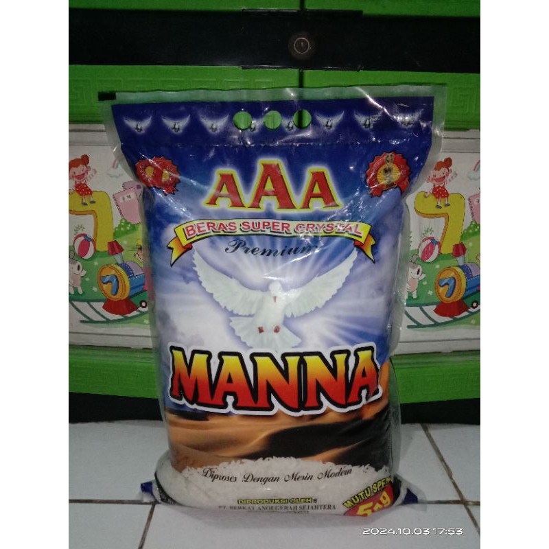 

Beras Manna 5Kg