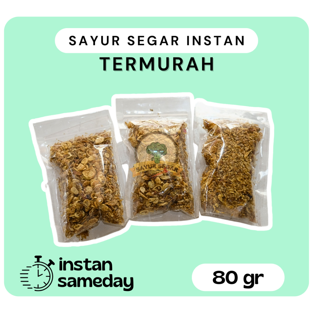 

Bawang Goreng Lezat Gurih - 80gr