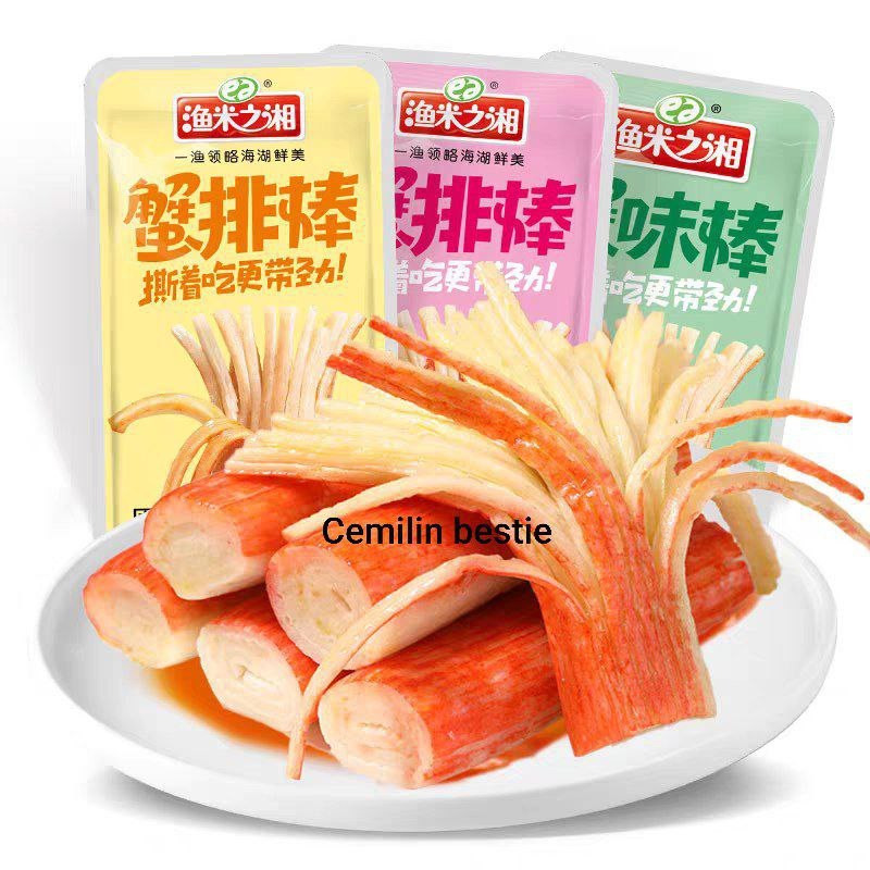 

Crab stick cina siap makan halal import