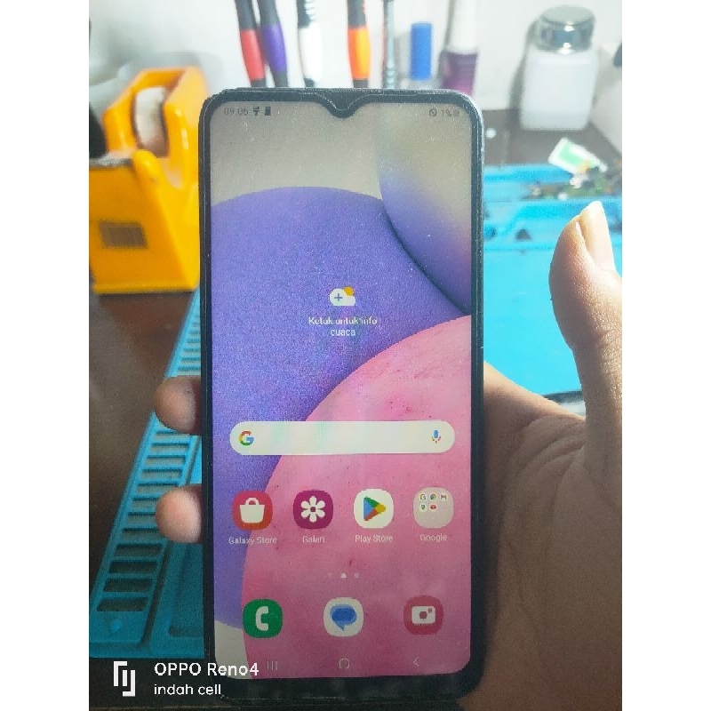 Mesin Samsung A03S minus jaringan