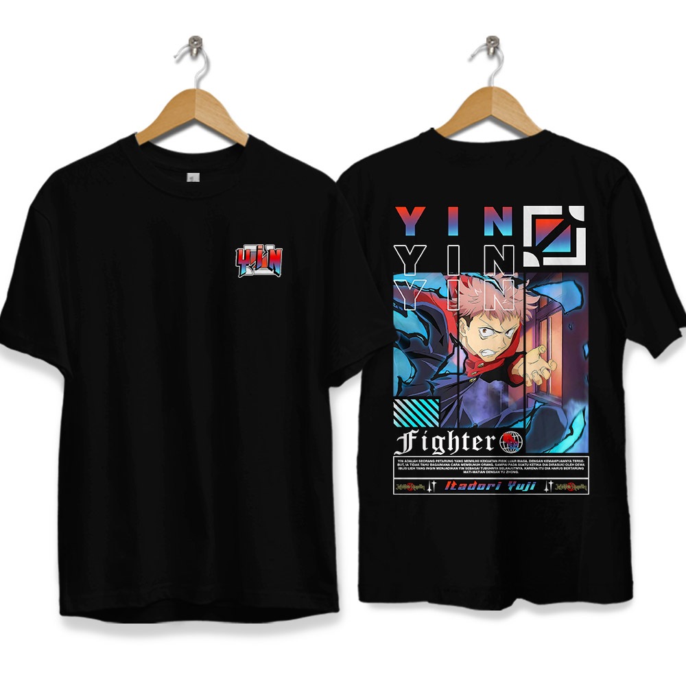 KAOS STREETWEAR MOBILE LEGENDS SKIN YIN JUJUTSU KAISEN BAJU DISTRO COMBED 30S