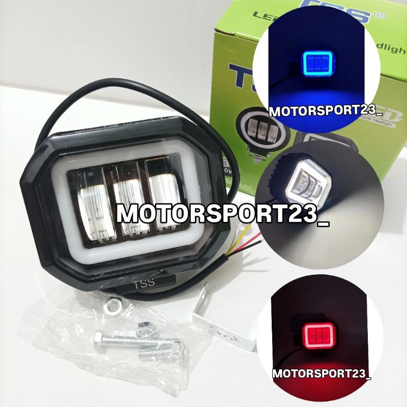 LAMPU SOROT UTAMA DAYMAKER KOTAK 3 MATA VARIASI LAMPU TEMBAK 3 MATA DAYMAKER TSS LAMPU TEMBAK SOROT 