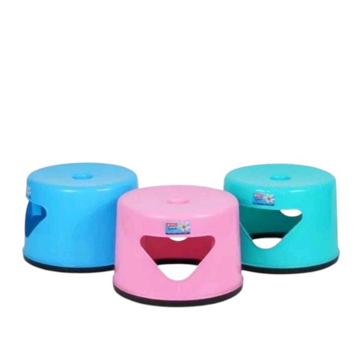 BANGKU JONGKOK LION STAR/BANGKU PLASTIK LION STAR/KURSI PENDEK BULAT MURAH/BANGKU JONGKOK CUCI/BANGK