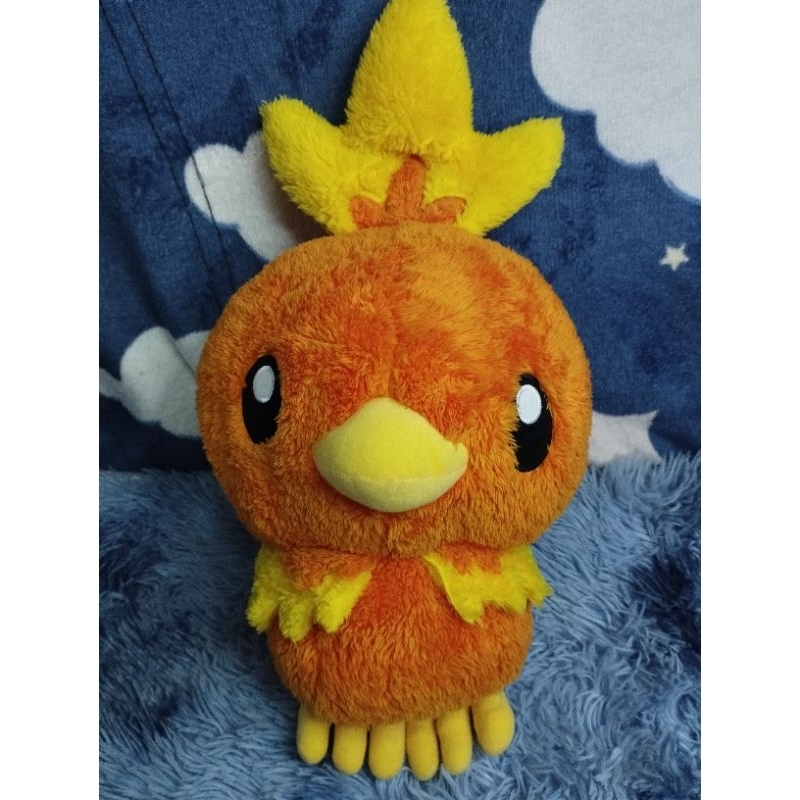 BANPRESTO Boneka Pokemon Torchic Jumbo Banpresto Original Bulu Pokemon Torchic Plush Doll