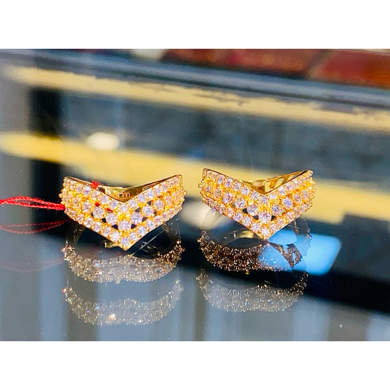 Cincin emas ASLI  16k (KARAT)/Cap 700 Cincin aurel