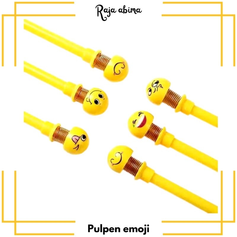 

Pulpen emoji goyang