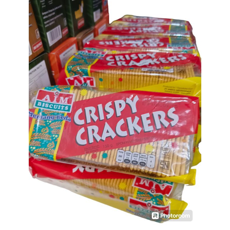 

Crispy crackers AIM biscuit 150g